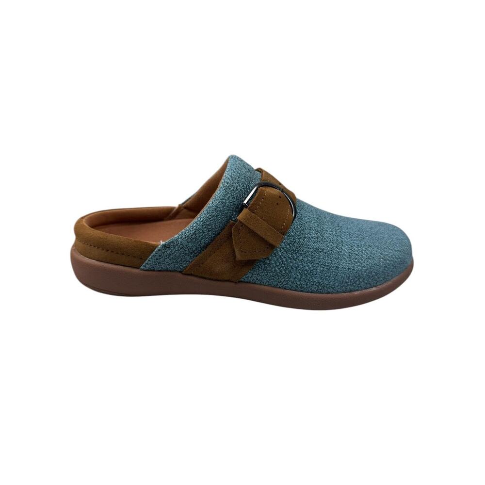 Waco‎ Shoe Company Spenco Women's Aria Clog, Blue, 8 - Picture 5 of 8